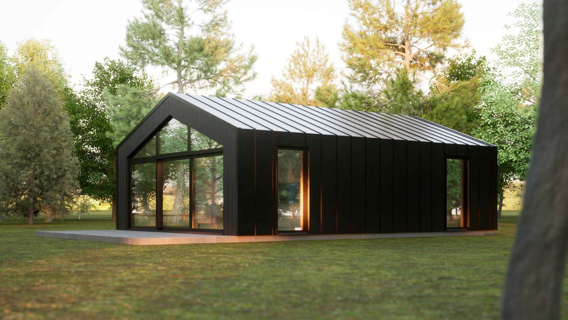 Tiny Home Außenansicht Modulbau