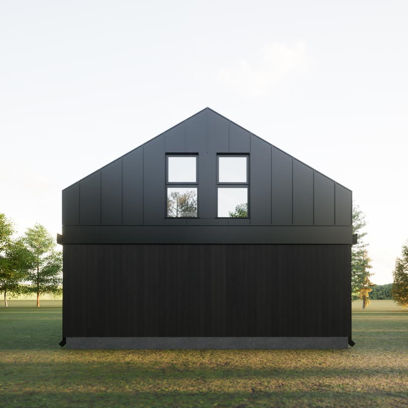 Daalmann Modulbau Typ A Seitenansicht