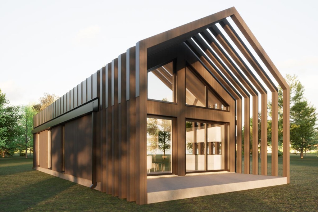 Daalmann Modulbau Typ A Terrassenblick