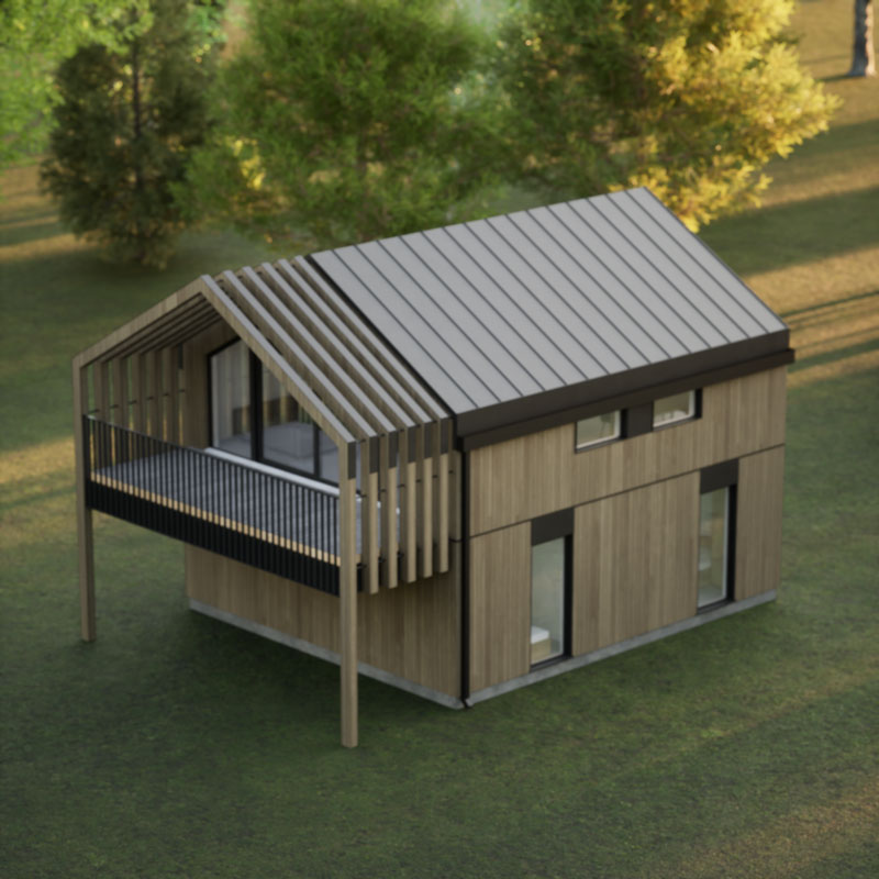 Daalmann Modulbau Typ B Luftbild