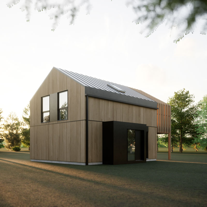 Daalmann Modulbau Typ B Seitenansicht