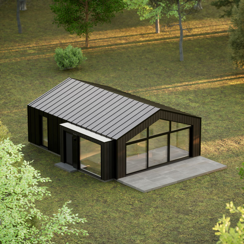 Daalmann Modulbau Typ C Drohnenansicht