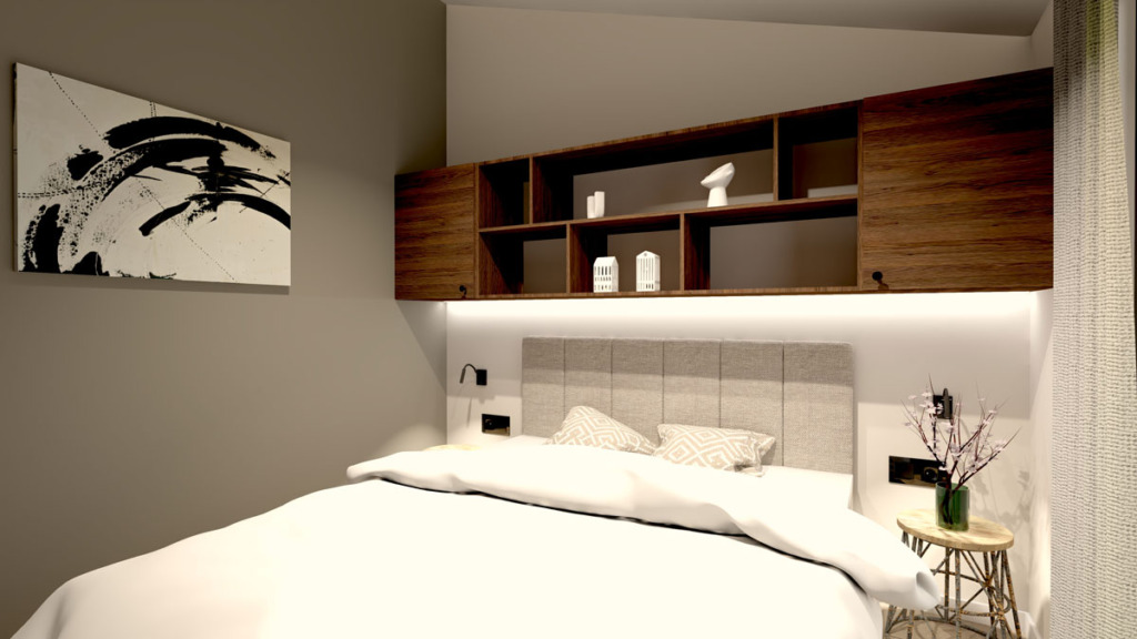 Daalmann Modulbau Typ C Schlafzimmer