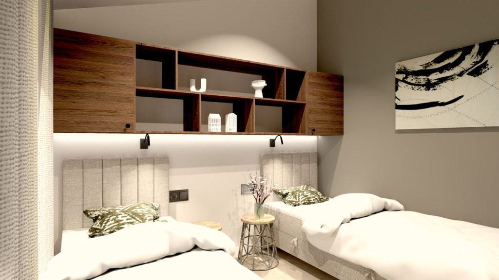 Daalmann Modulbau Typ C Schlafzimmer